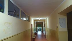 SP Błotno - remont korytarzy