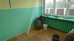 remont klasy lekcyjnej w SP Błotno